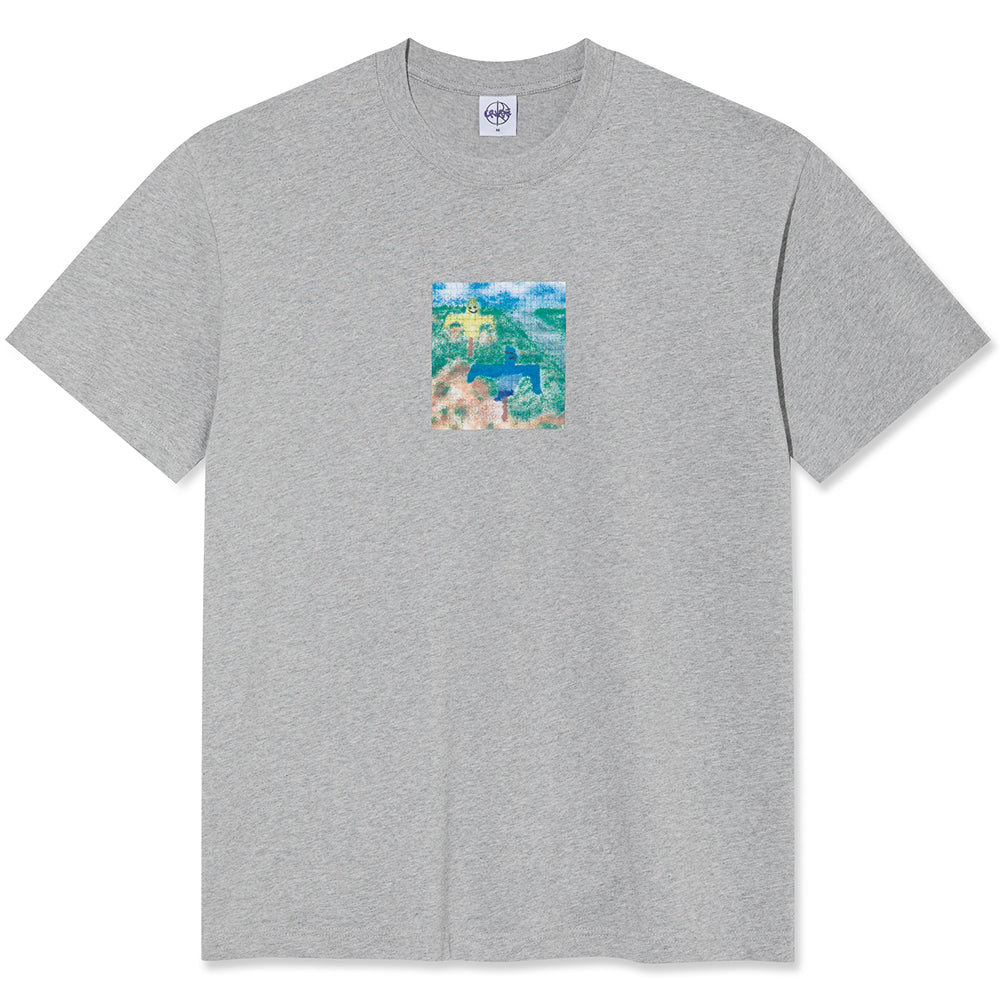 Polar Skate Co Scarecrow Tee Heather Grey