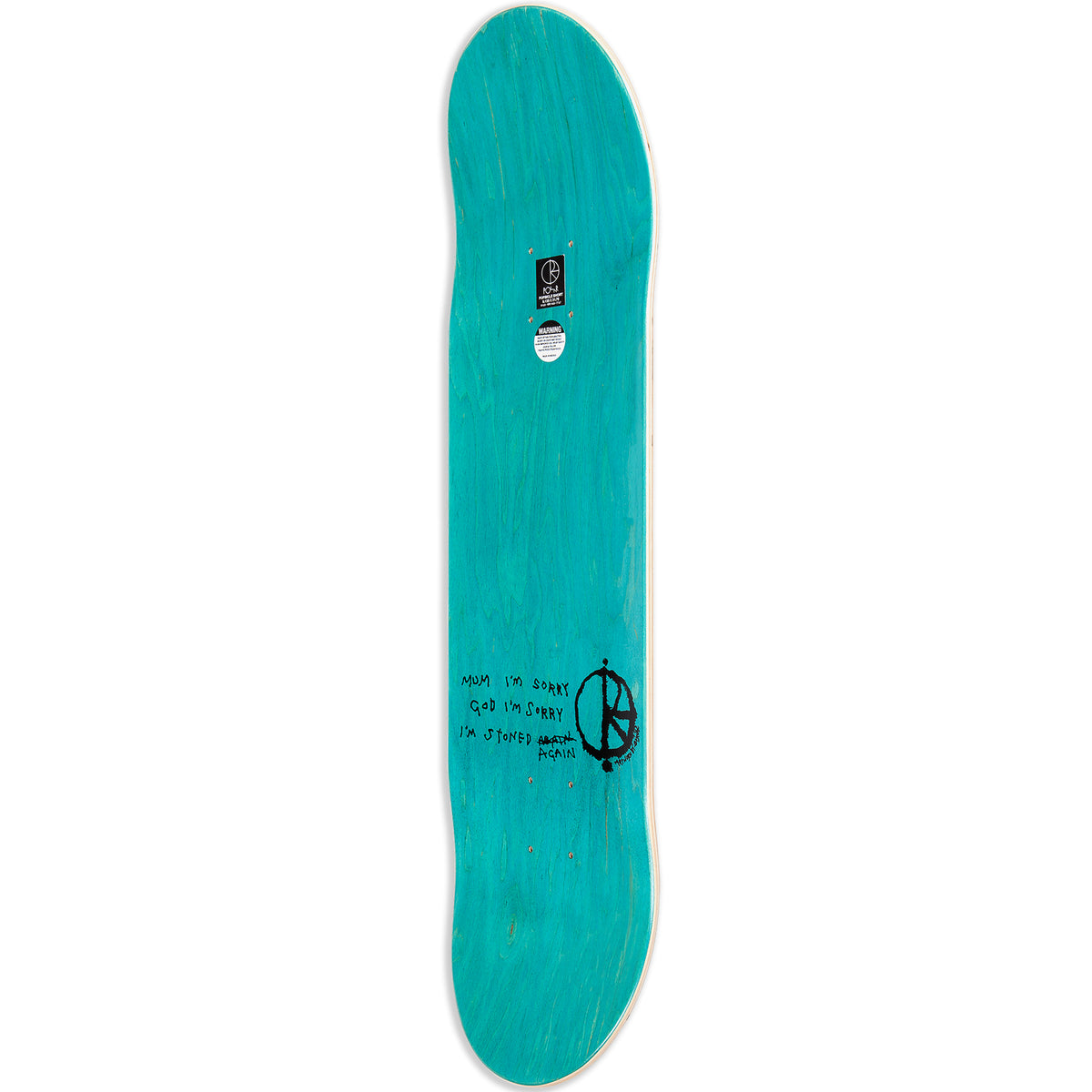 Polar Skate Co Shin Sanbongi Freeze Skateboard Deck 8.125" Short