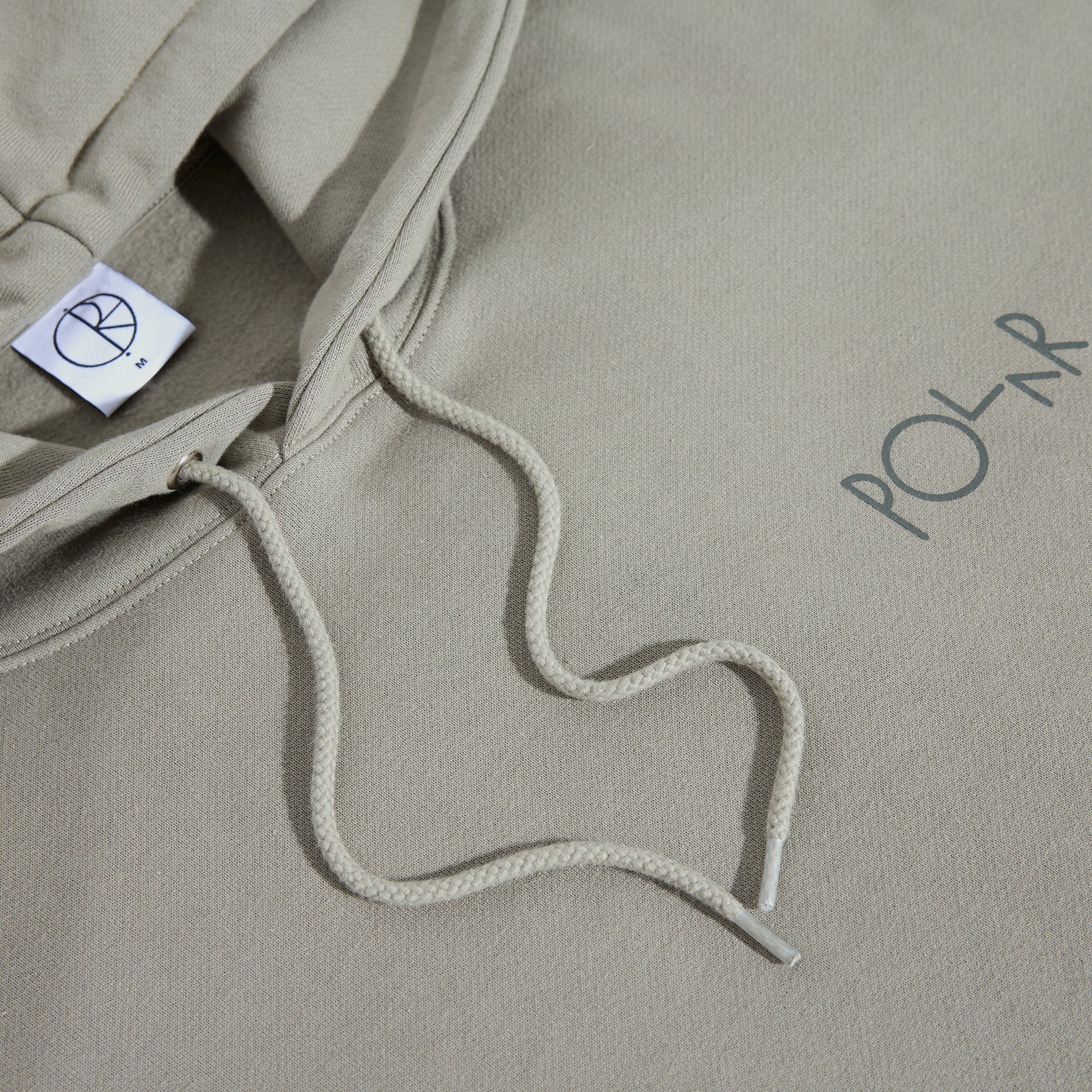 Polar Skate Co Stroke Logo Dave Hoodie Vetiver