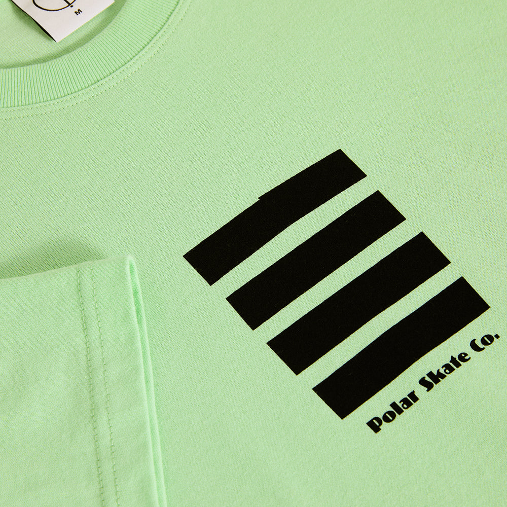 Polar Skate Co Tape and Panther Tee Mint Green