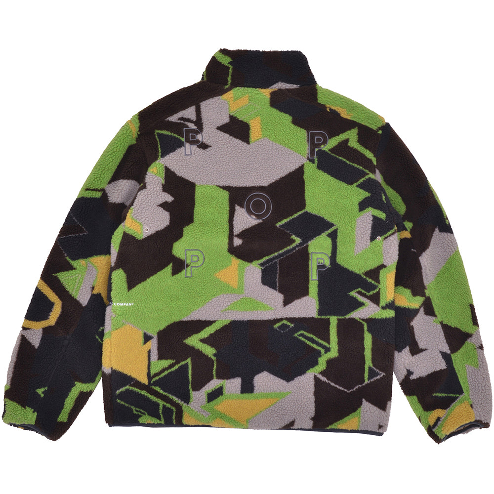 Pop Trading Company Adam Reversible Jacket Delta Camo