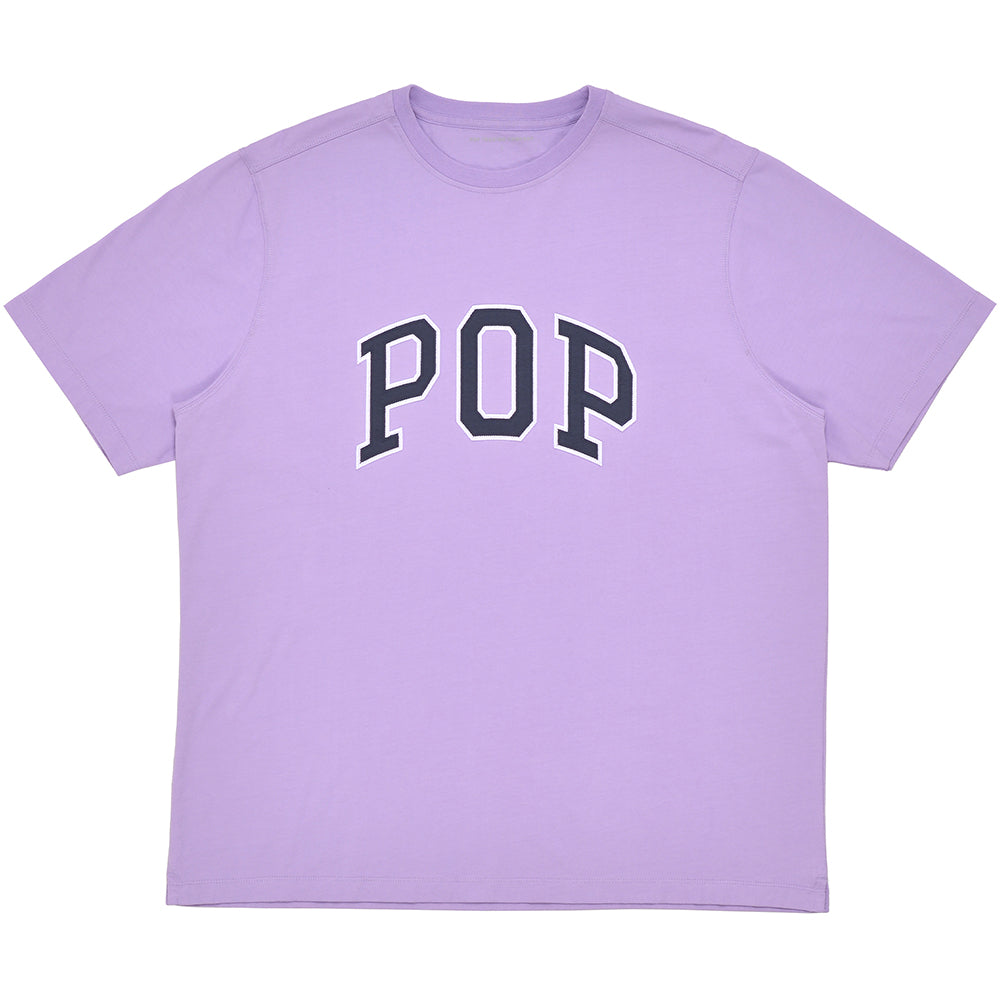Pop Trading Company Arch T Shirt Viola