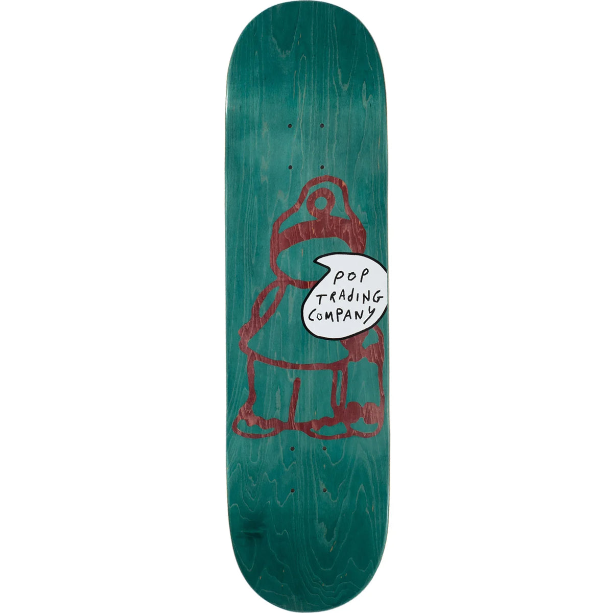Pop Trading Company Chatting Skateboard Deck 8.375"