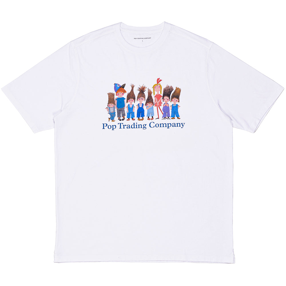 Pop Trading Company Fiep Pop T Shirt White