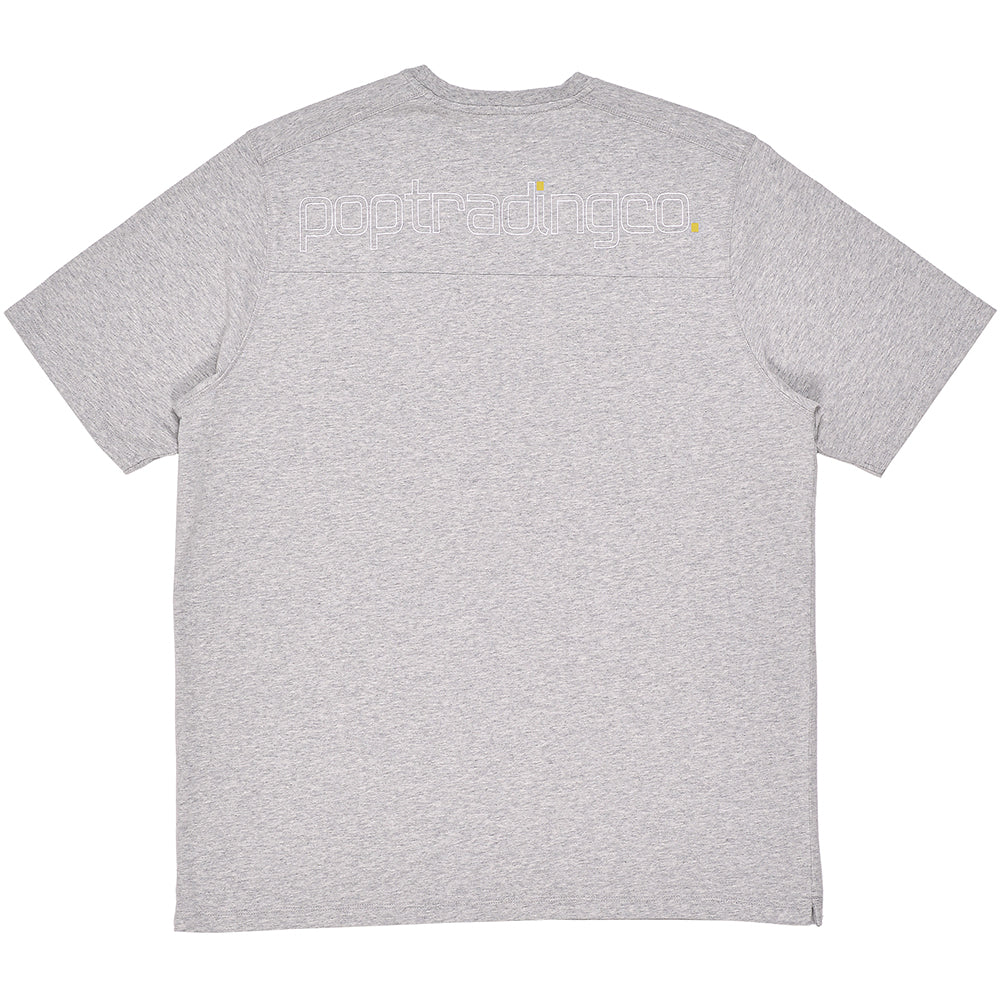 Pop Trading Company Nautical T Shirt Grey Heather