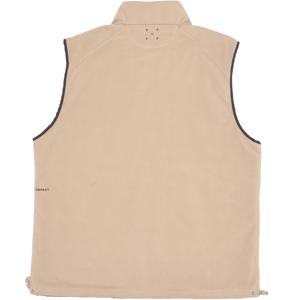 Pop Trading Company Reversible Safari Vest Delicioso/White Pepper