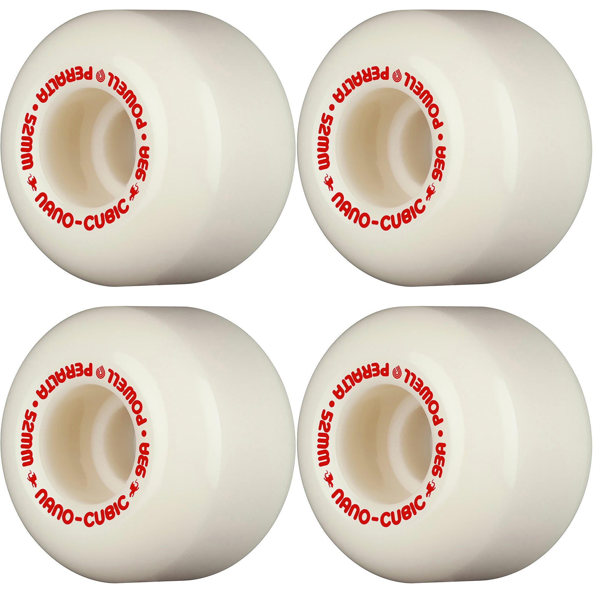 Powell Peralta Dragon Formula AA Nano Cubic 93A Skateboard Wheels