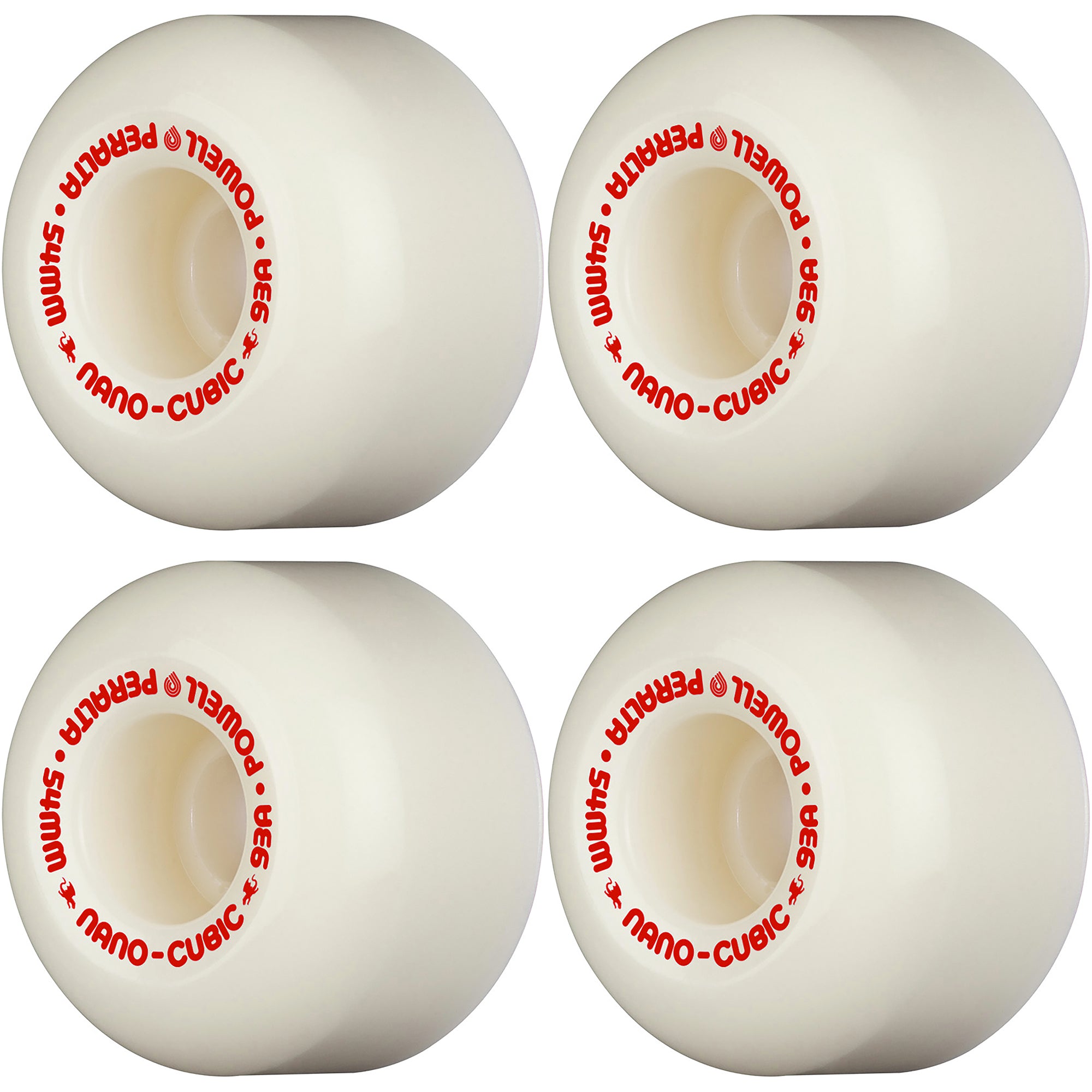 Powell Peralta Dragon Formula AA Nano Cubic 93A Skateboard Wheels 54mm x 36mm
