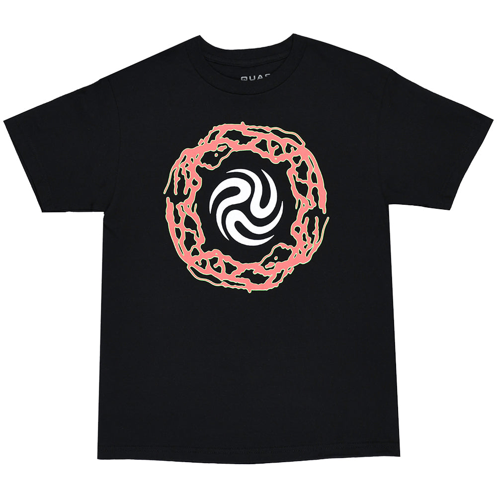 Quasi Drop-Out Tee Black