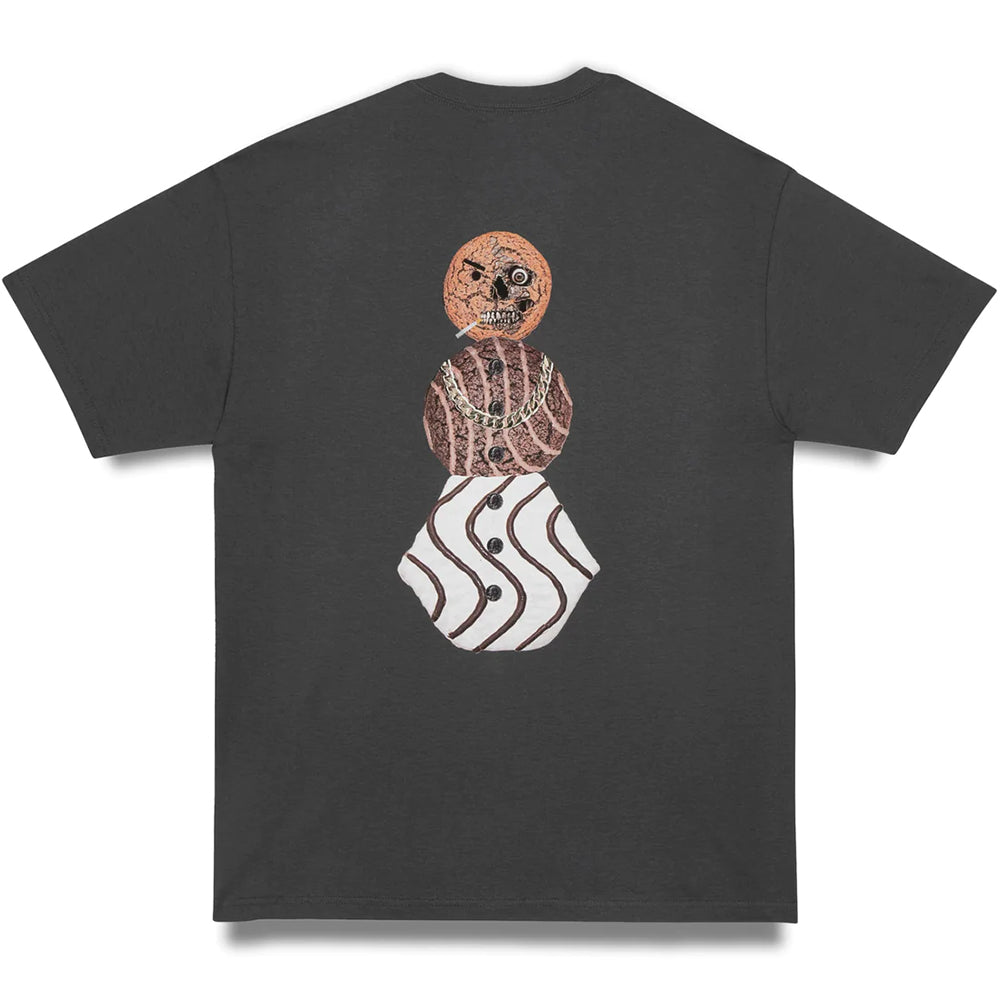 Quartersnacks Halloween Snackman Tee Charcoal