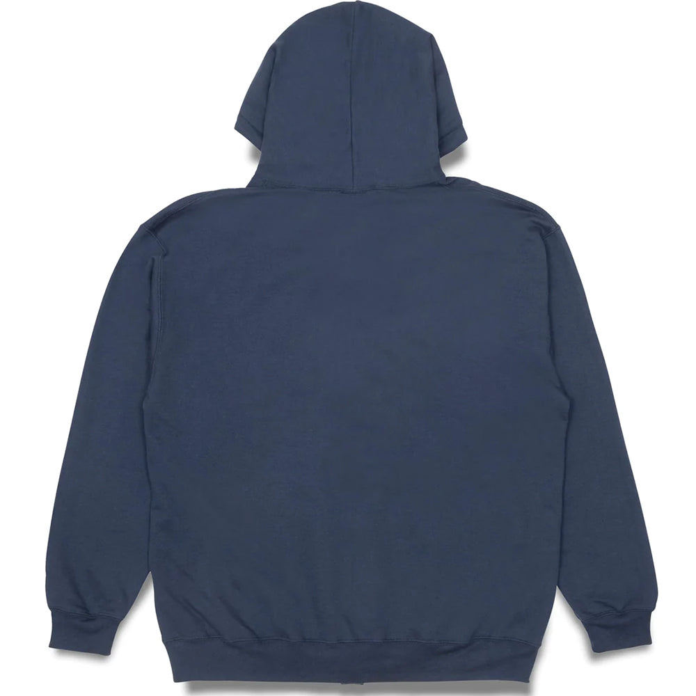 Quartersnacks Lets Get It Zip Hoody Navy