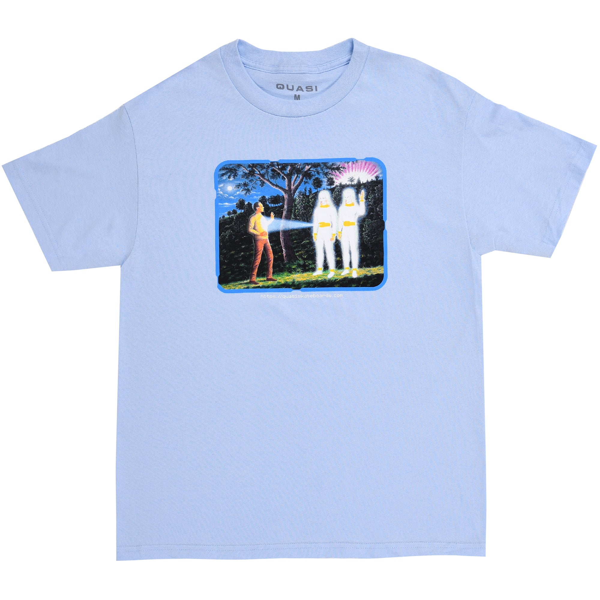 Quasi Cosmo Tee Powder Blue