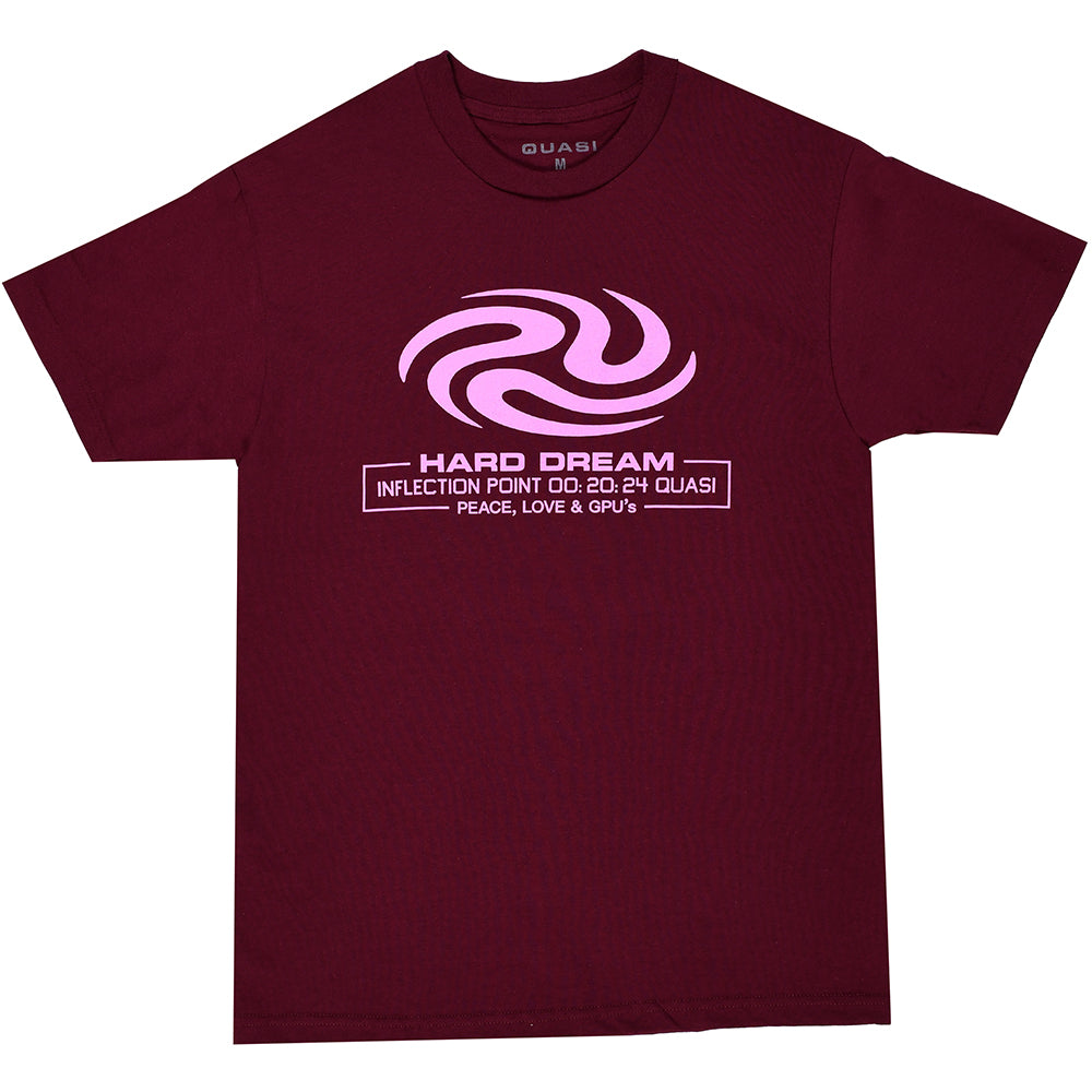 Quasi Hard Dream Tee Burgundy
