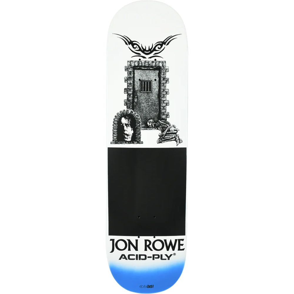 Quasi Jon Rowe Bedliner Skateboard Deck 8.5"