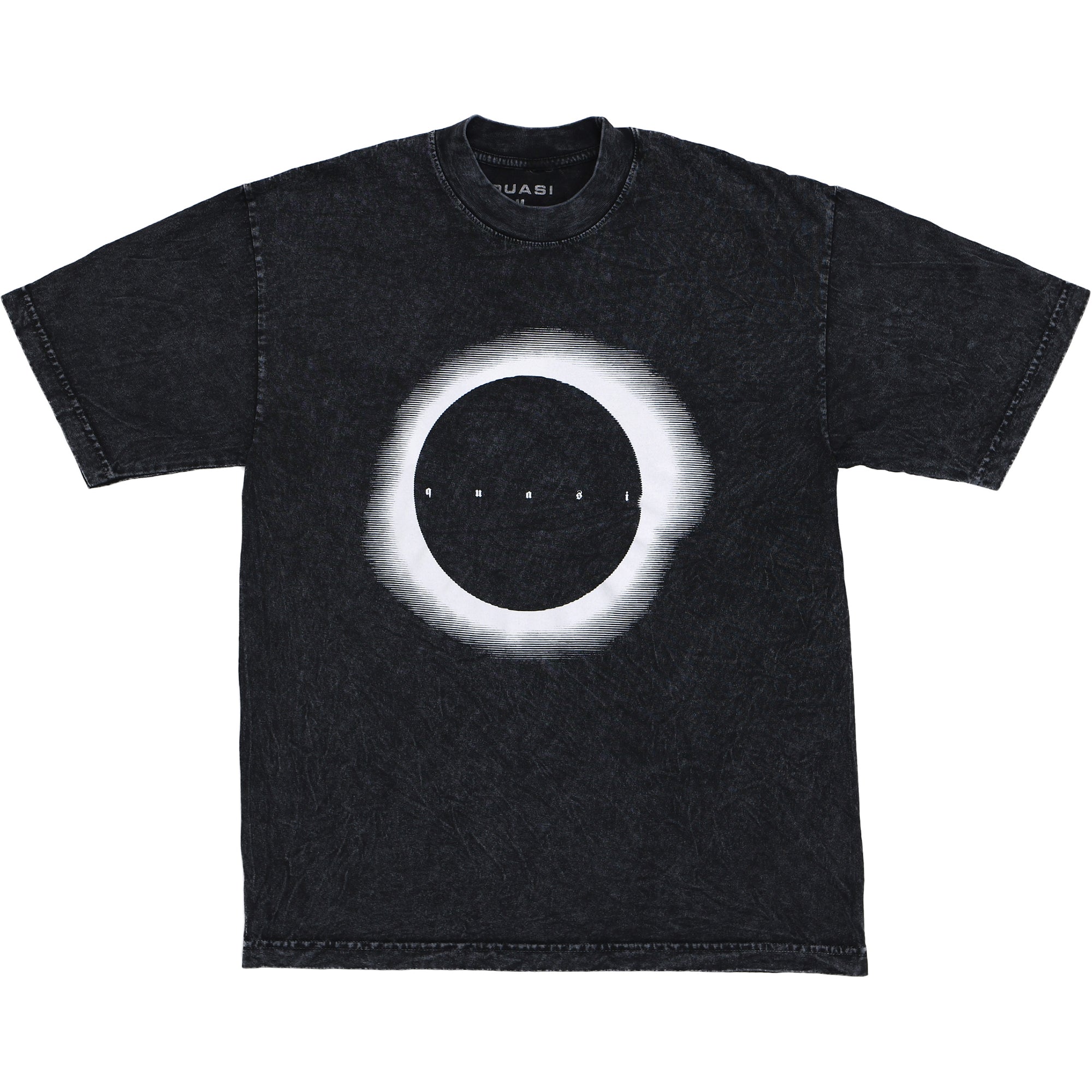 Quasi Clipsed Tee Carbon Black
