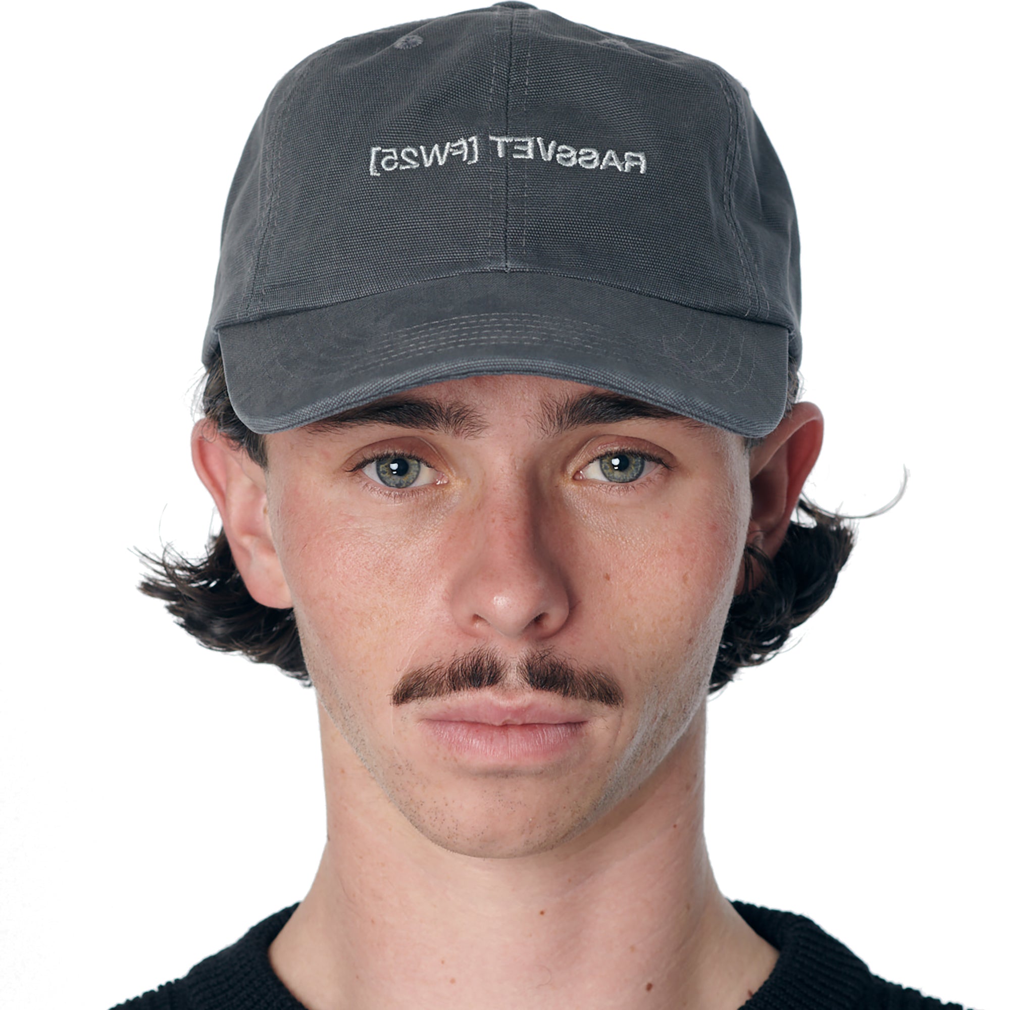 Rassvet Collection 6 Panel Strapback Cap Graphite