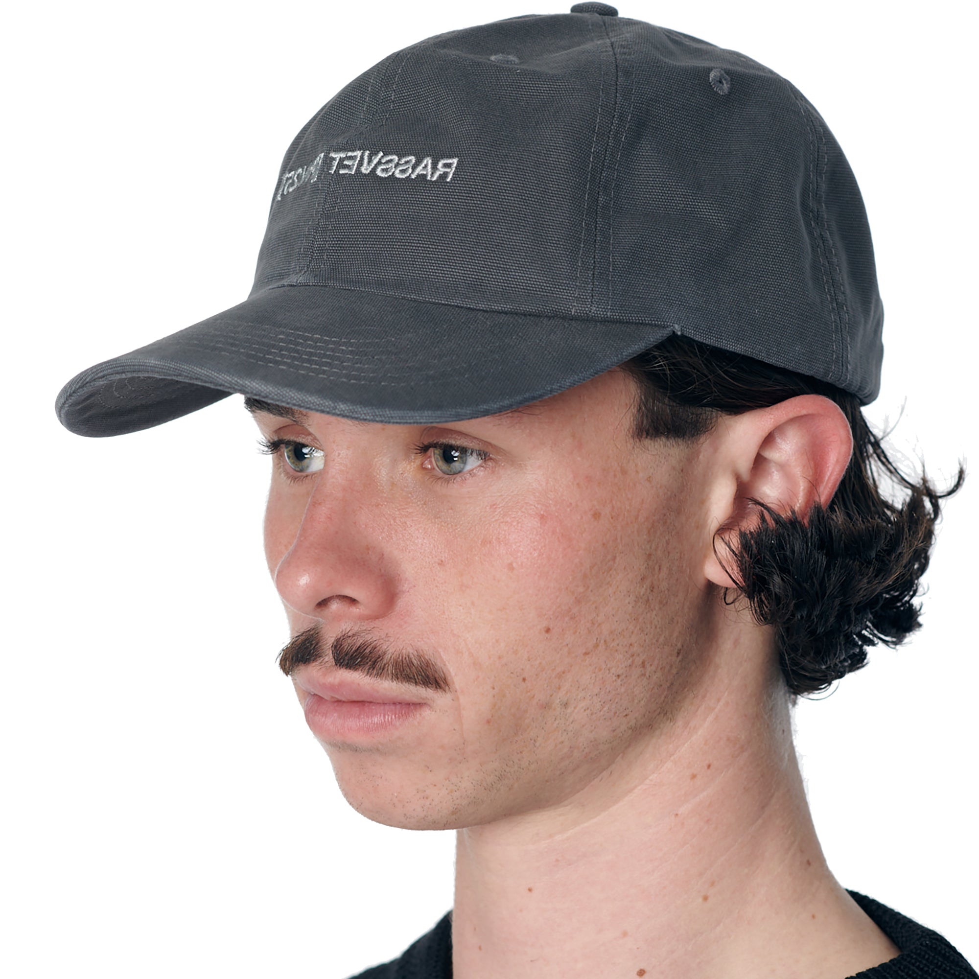 Rassvet Collection 6 Panel Strapback Cap Graphite