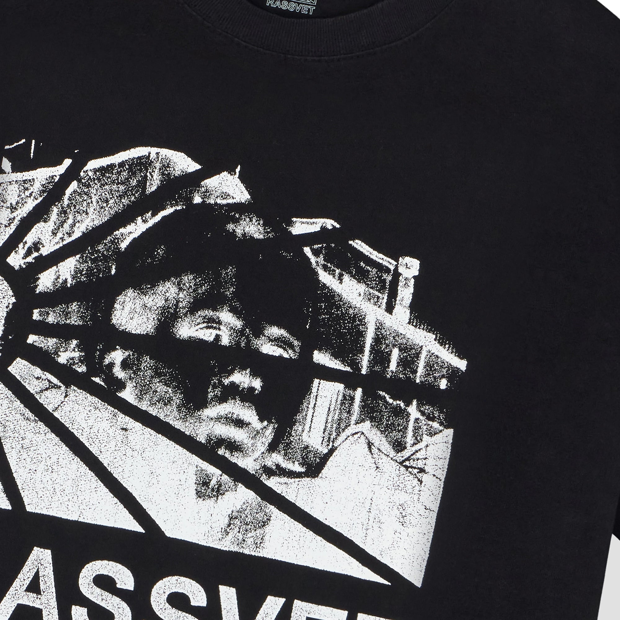 Rassvet Heritage Logo Tee Black