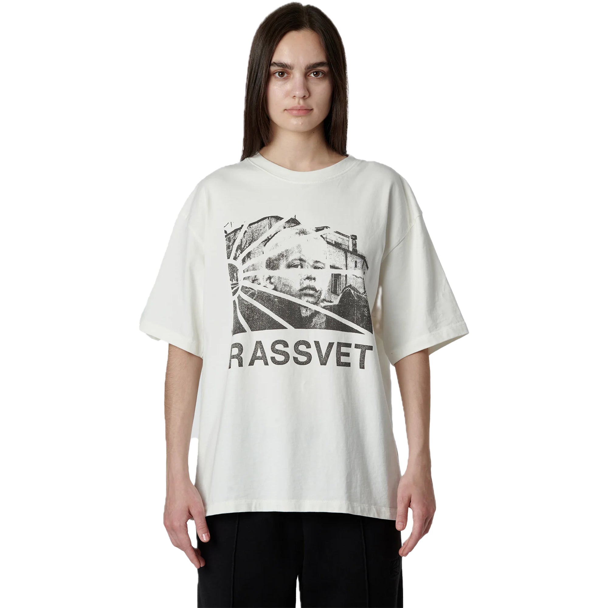 Rassvet Heritage Logo Tee White