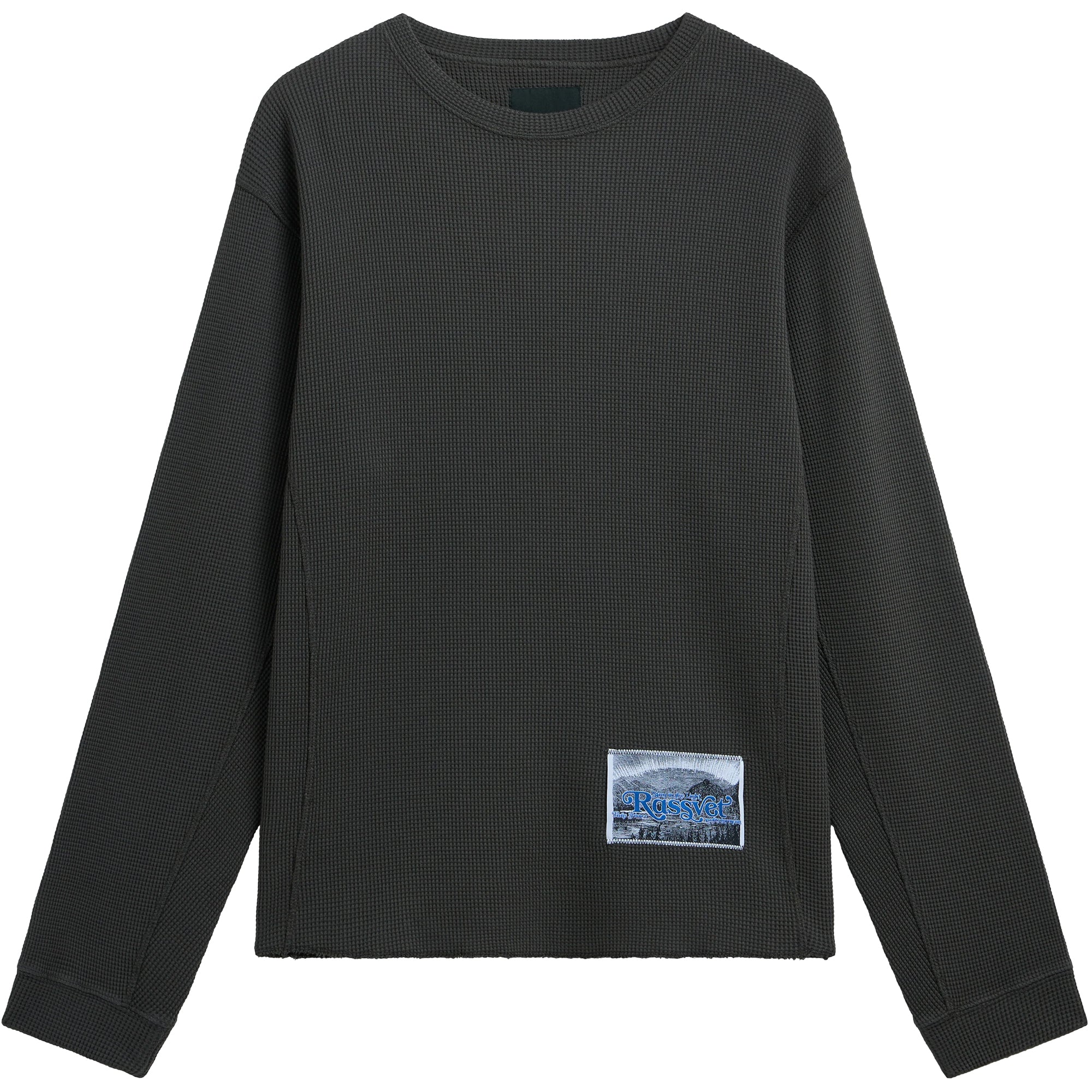 Rassvet Patch Thermal Long Sleeve Tee Dark Grey