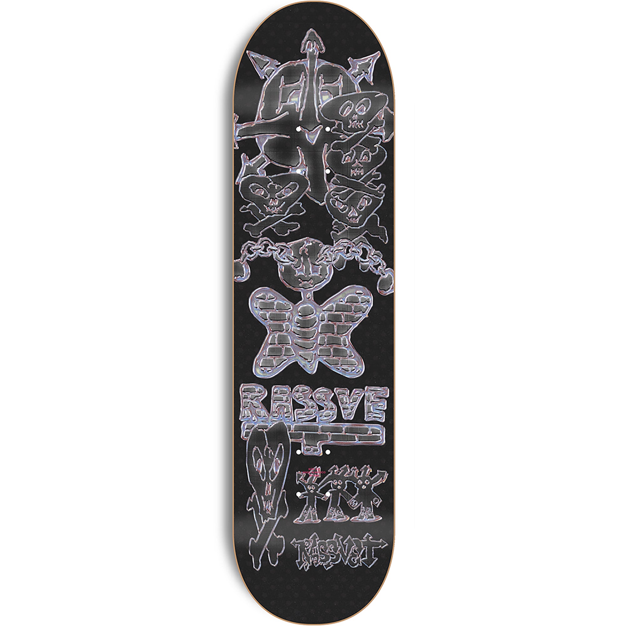 Rassvet Tolya Titaev Chrome Skateboard Deck 8.3"