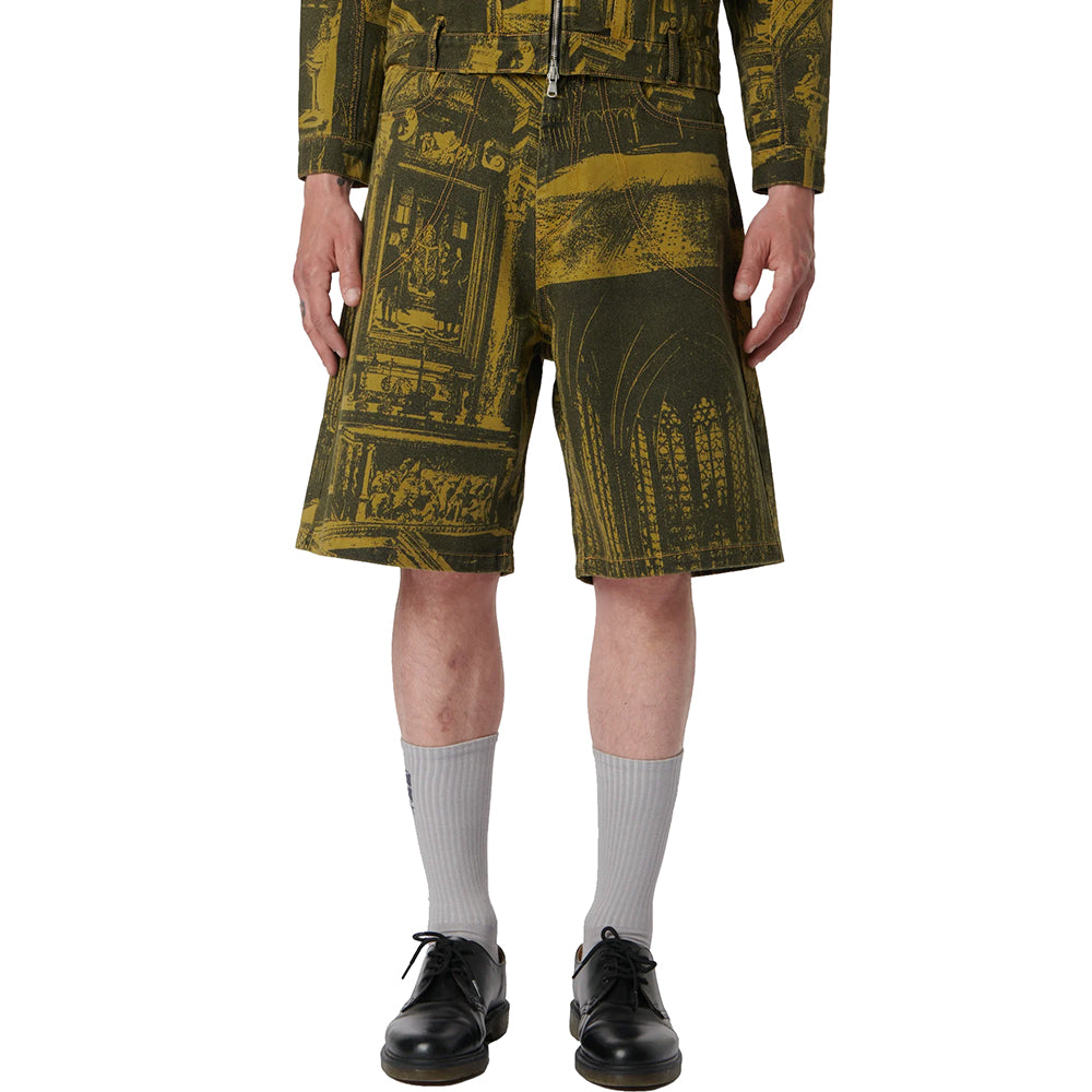 Rassvet Cathedral Denim Shorts Multicolour
