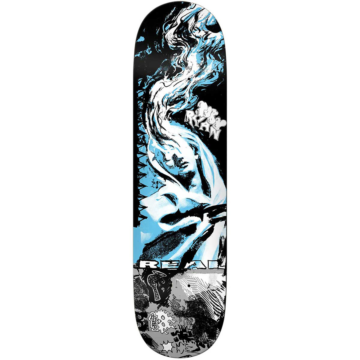 Real Toby Ryan Duplicator Skateboard Deck 8.25"
