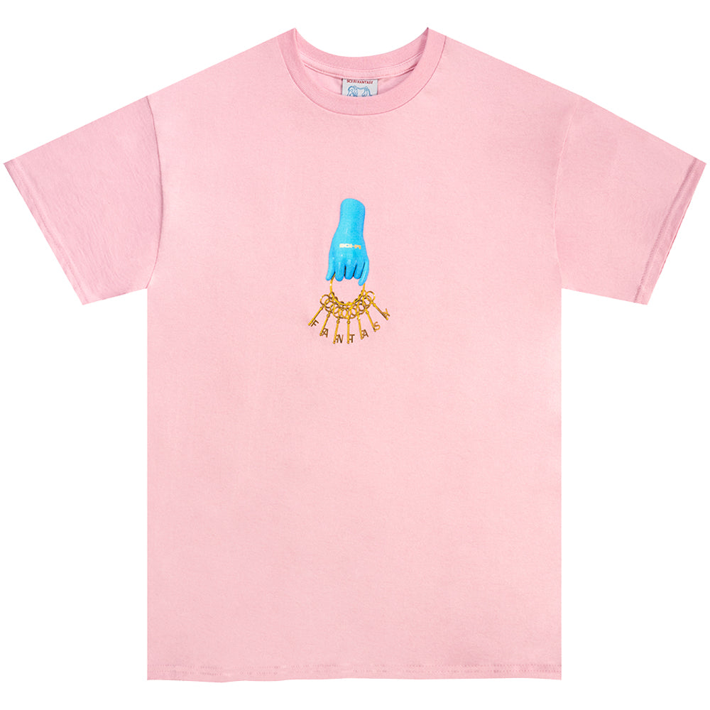 Sci-Fi Fantasy Keys Tee Pink