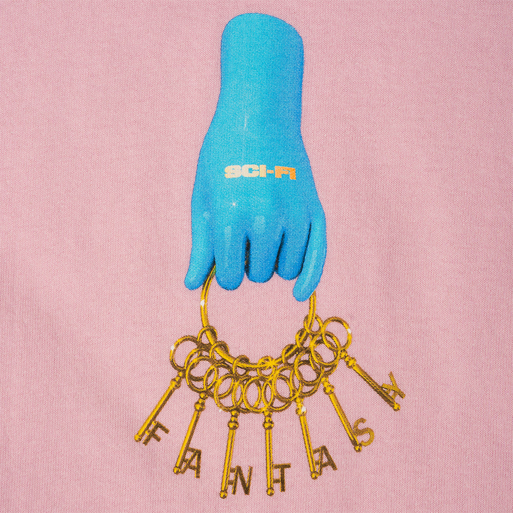 Sci-Fi Fantasy Keys Tee Pink