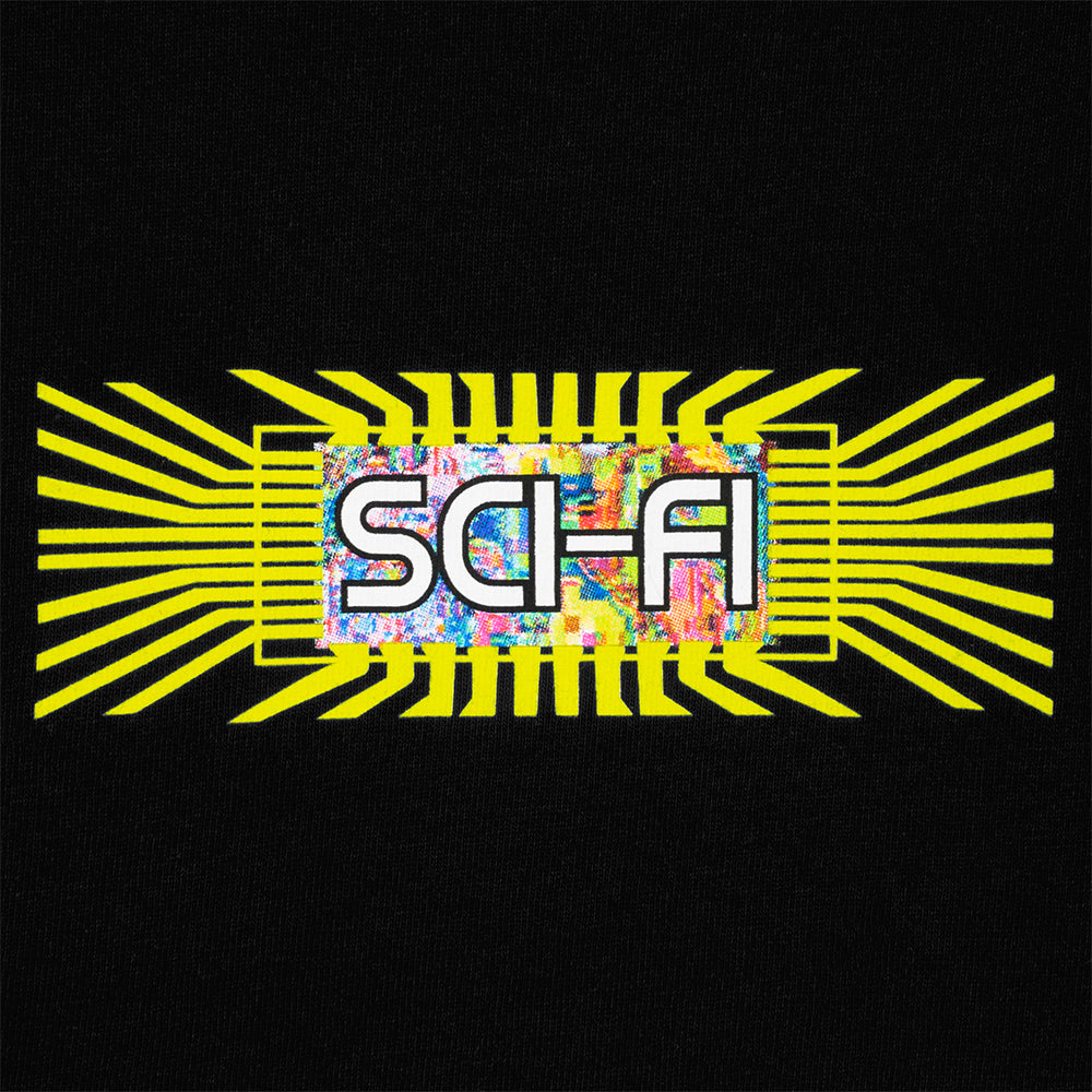 Sci-Fi Fantasy Chip Tee Black