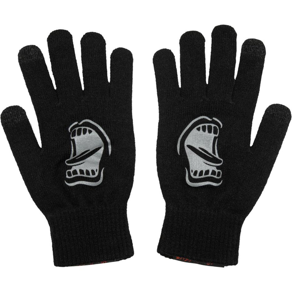 Santa Cruz Screaming Gloves Black