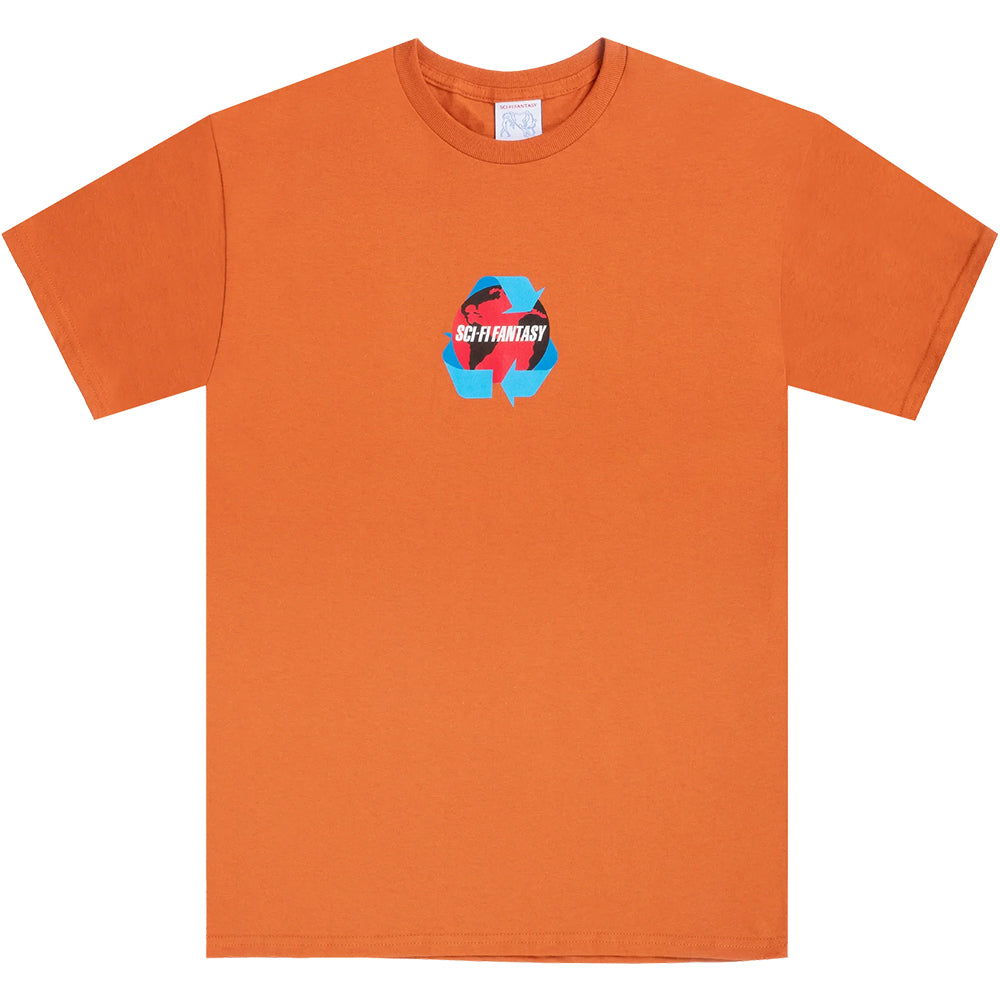 Sci-Fi Fantasy Recycle Tee T. Orange