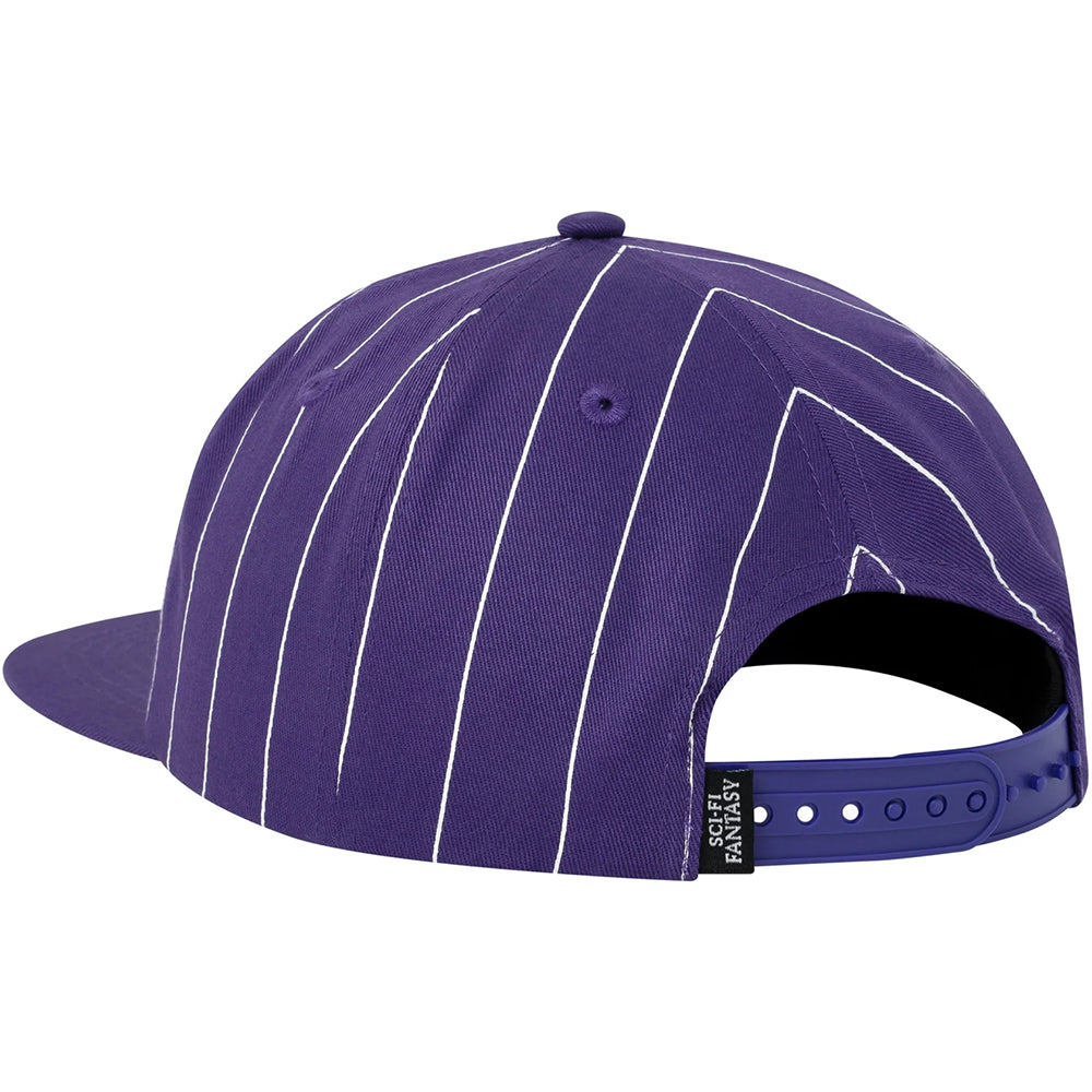 Sci-Fi Fantasy Fast Stripe Hat Purple