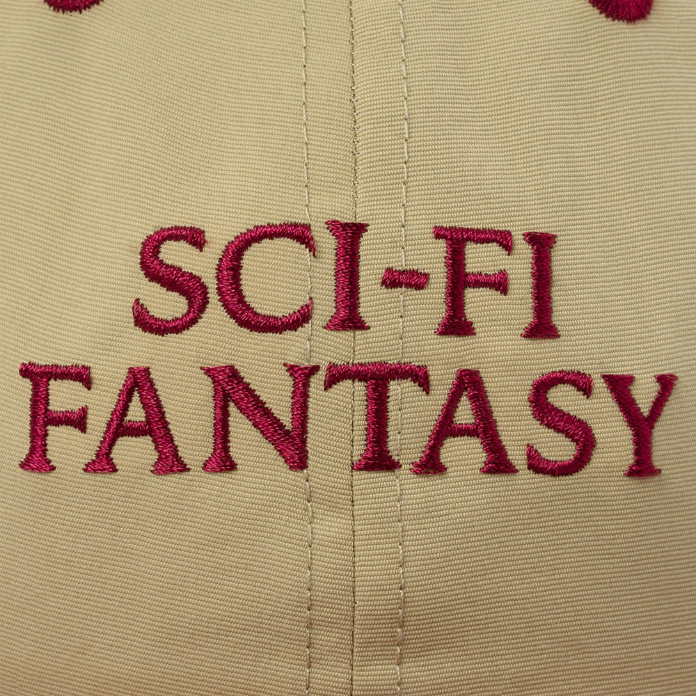 Sci-Fi Fantasy Nylon Logo Hat Natural