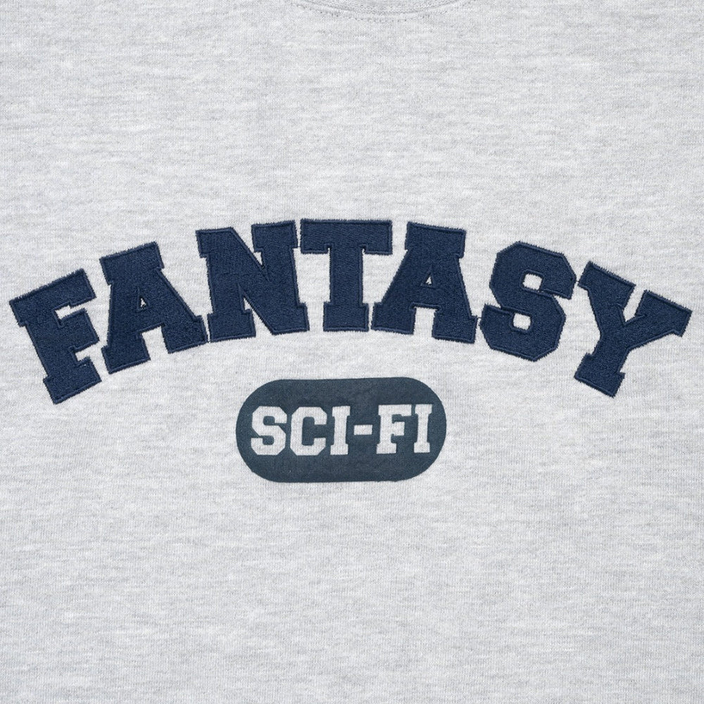Sci-Fi Fantasy U Crewneck Fleece Heather Grey