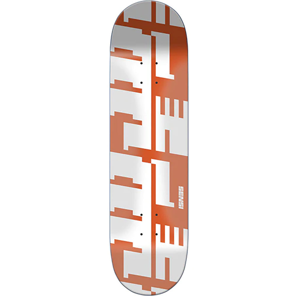 Sensi Logo Board Lava Skateboard Deck 7.75"