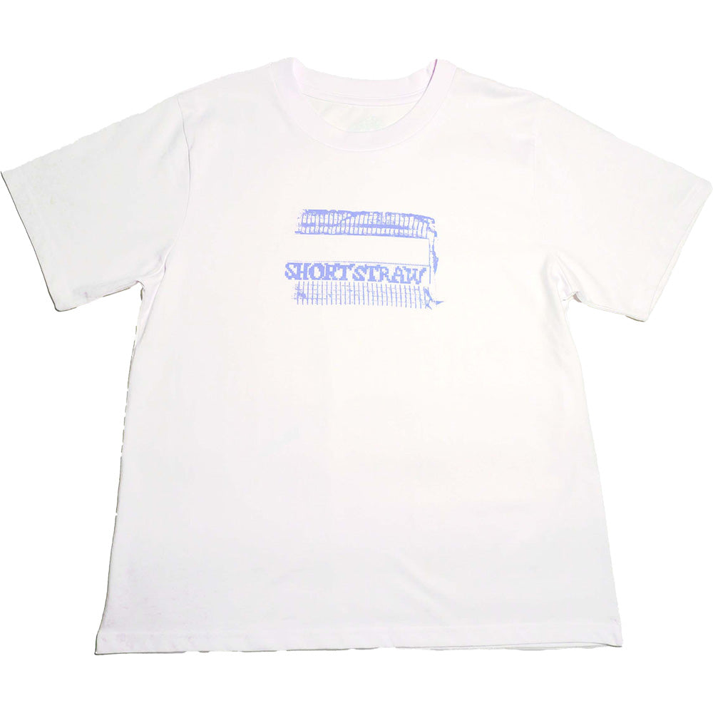 Short Straw Hammer Enby Fit T Shirt White