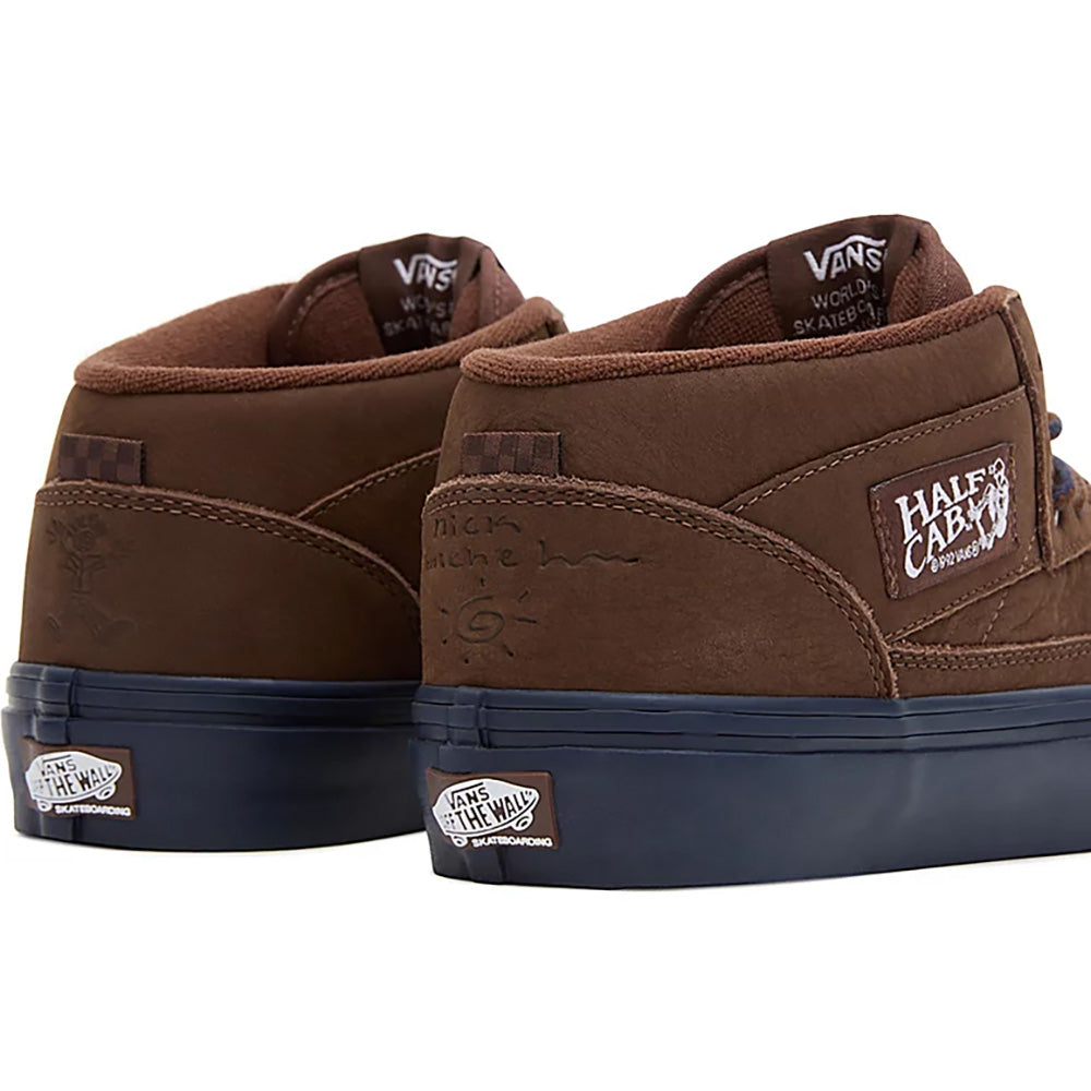 Vans Skate Half Cab '92 x Nick Michel Shoes Brown/Navy