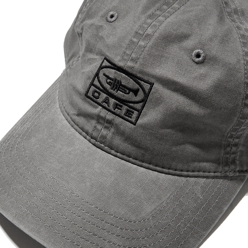 Skateboard Cafe 45 6 Panel Cap Washed Black/Black