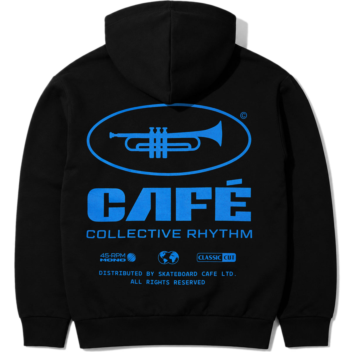 Skateboard Cafe Collective Rhythm Hood Black
