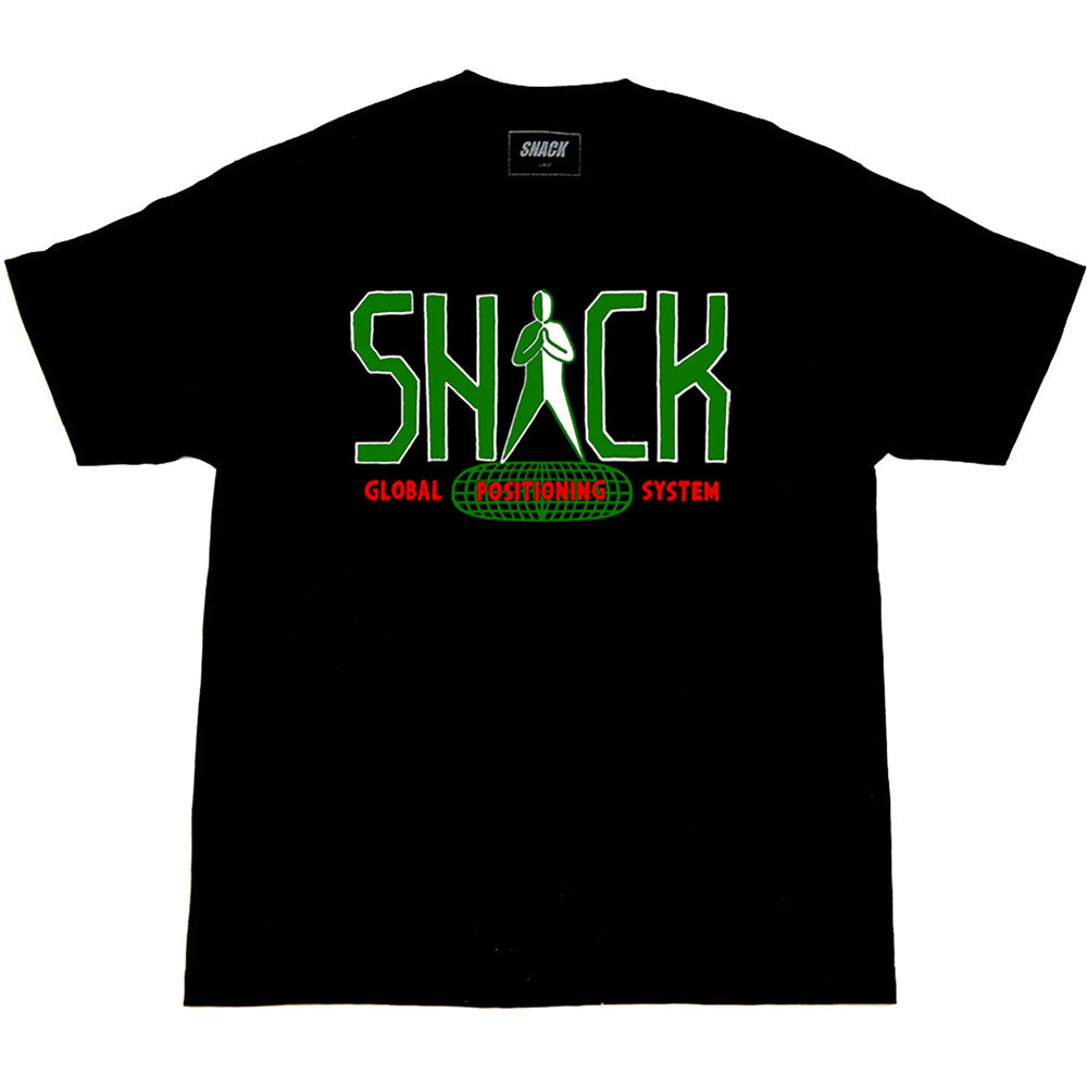 Snack GPS Tee Black