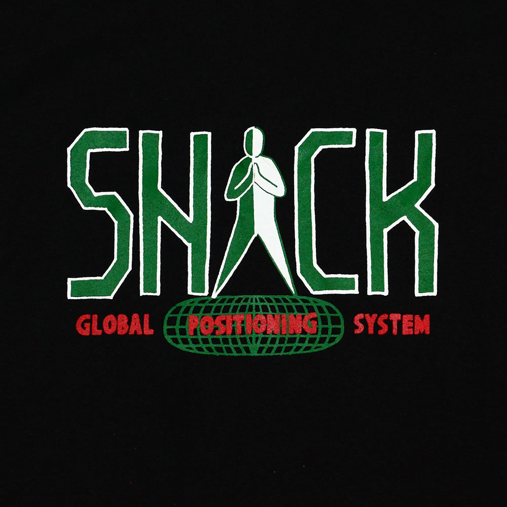 Snack GPS Tee Black