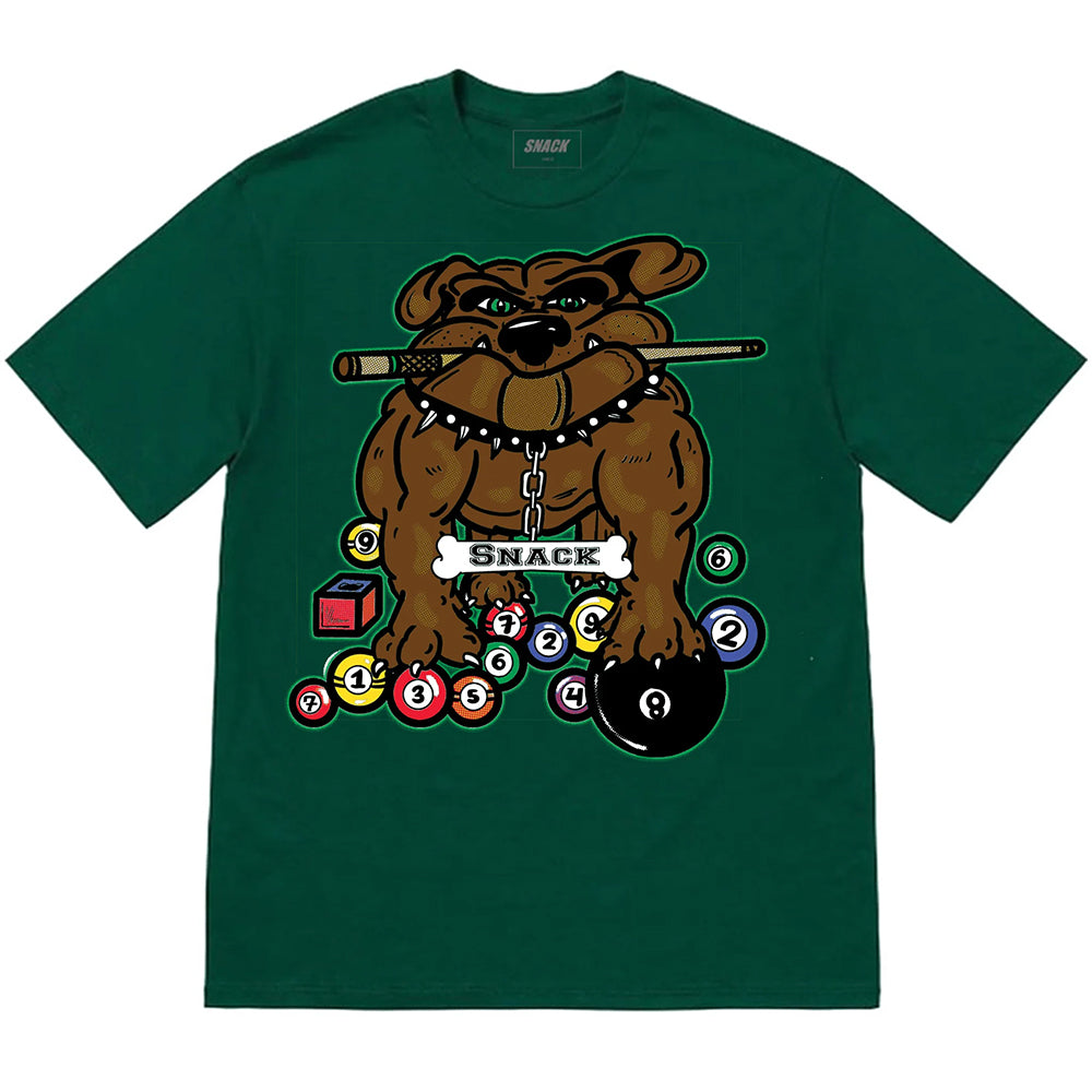 Snack Good Billiards Bully Tee Pine