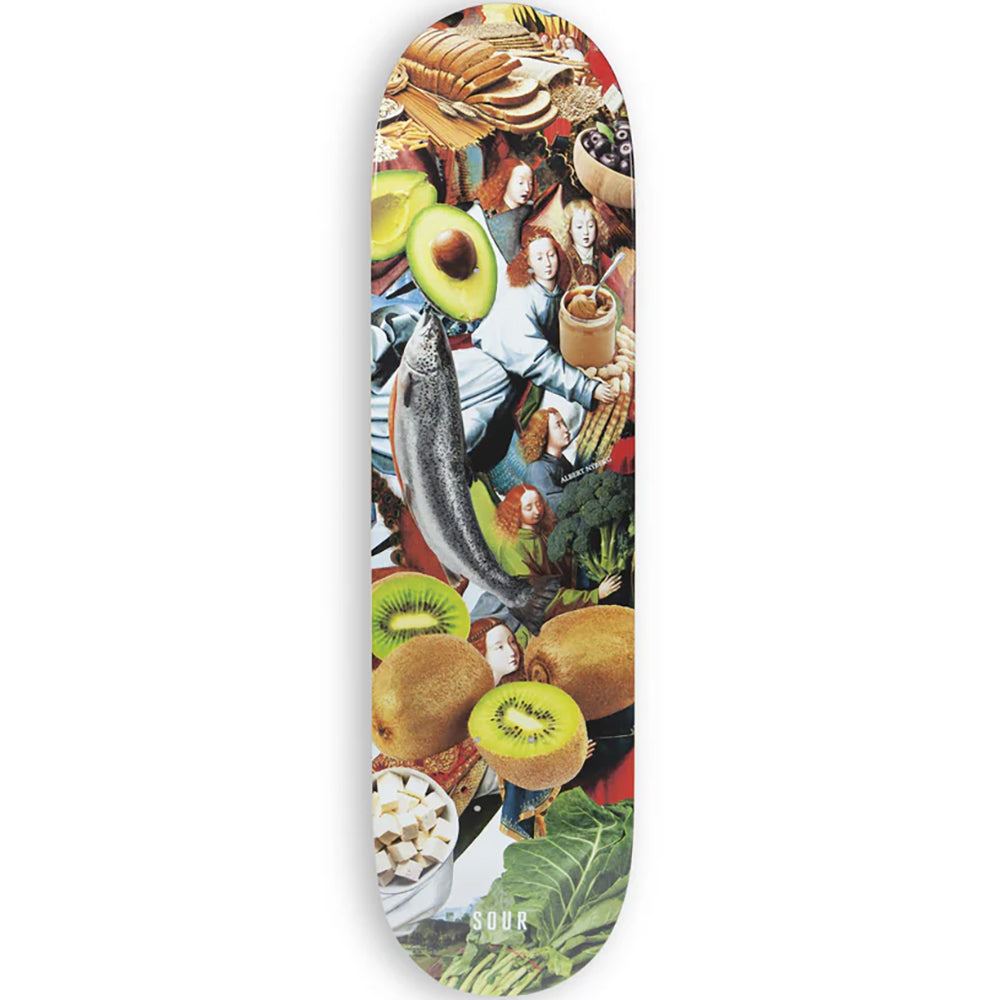 Sour Albert Nyberg Health Skateboard Deck 8.5"