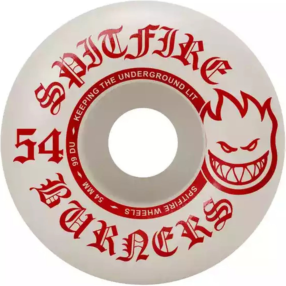 Spitfire Burners 99du Skateboard Wheels 54mm