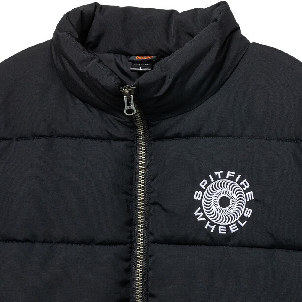 Spitfire Classic '87 Swirl Puff Jacket Black/White