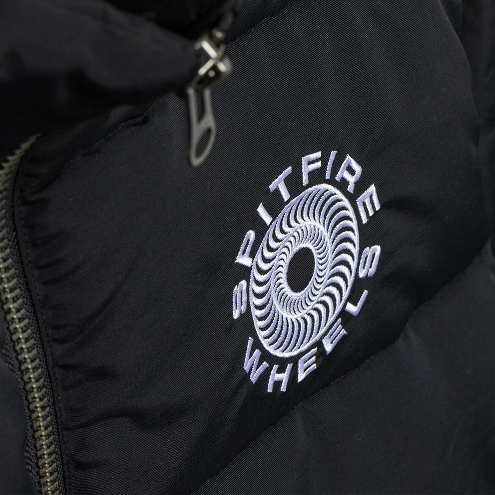 Spitfire Classic '87 Swirl Puff Jacket Black/White