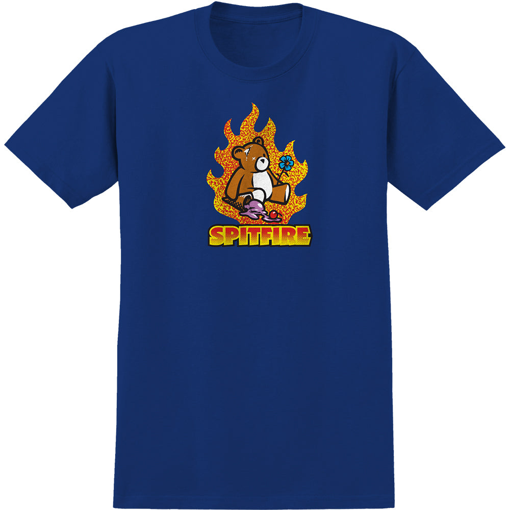 Spitfire Lil' Beatdowns T Shirt Royal Blue