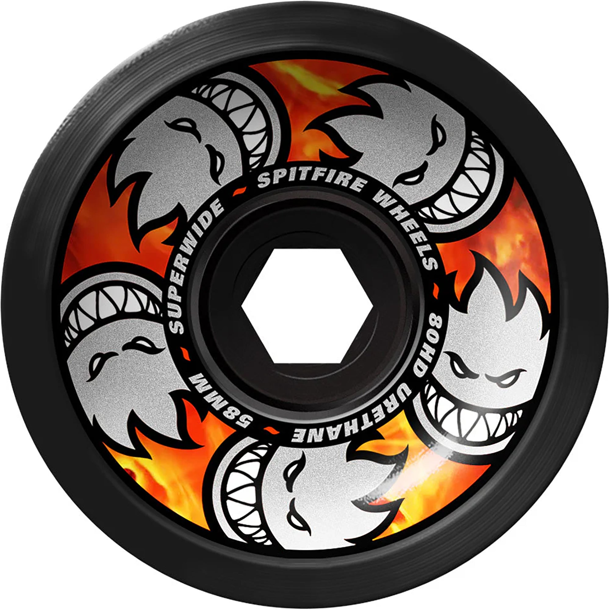 Spitfire Multiball 80HD Superwides Skateboard Wheels 58mm