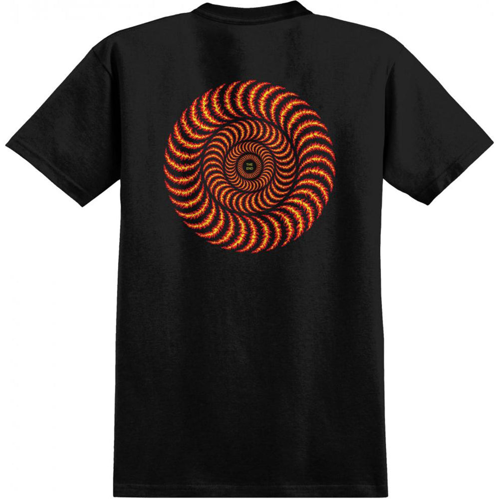 Spitfire OG Classic Flame T Shirt Black